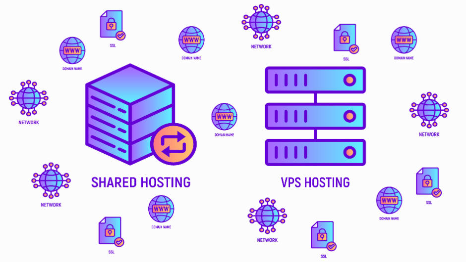 perbedaan hosting dan VPS
