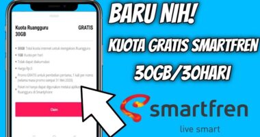 Cara Dapat Kuota Gratis