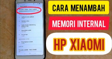 Cara Menambah Memori Internal Xiaomi